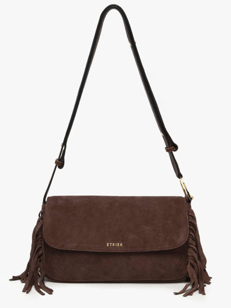 Schoudertas Country Leder Etrier Bruin country ECOU145M